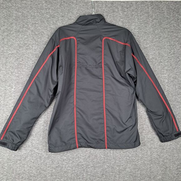 NIKE GOLF Waterproof Full Zip Jacket Dri-fit Black Men's Size Small - Picture 2 of 12